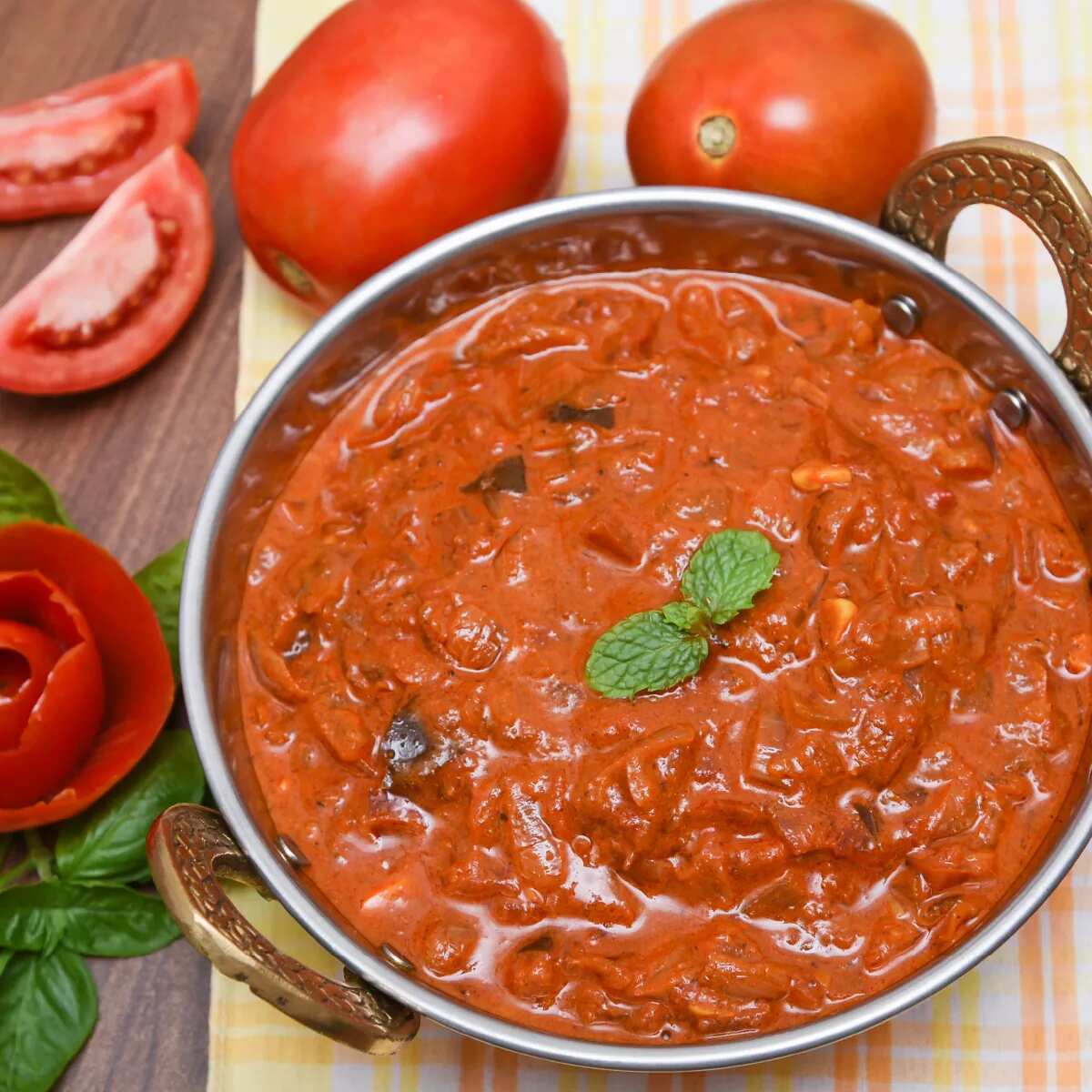 How to make Tomato Kurma Recipe